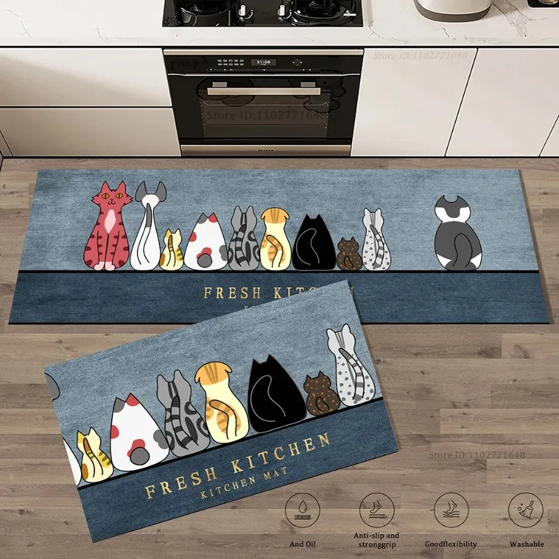Cat Kitchen Corner  Long Floor - Commercial Kitchen Vinyl Flooring recensione e prezzo