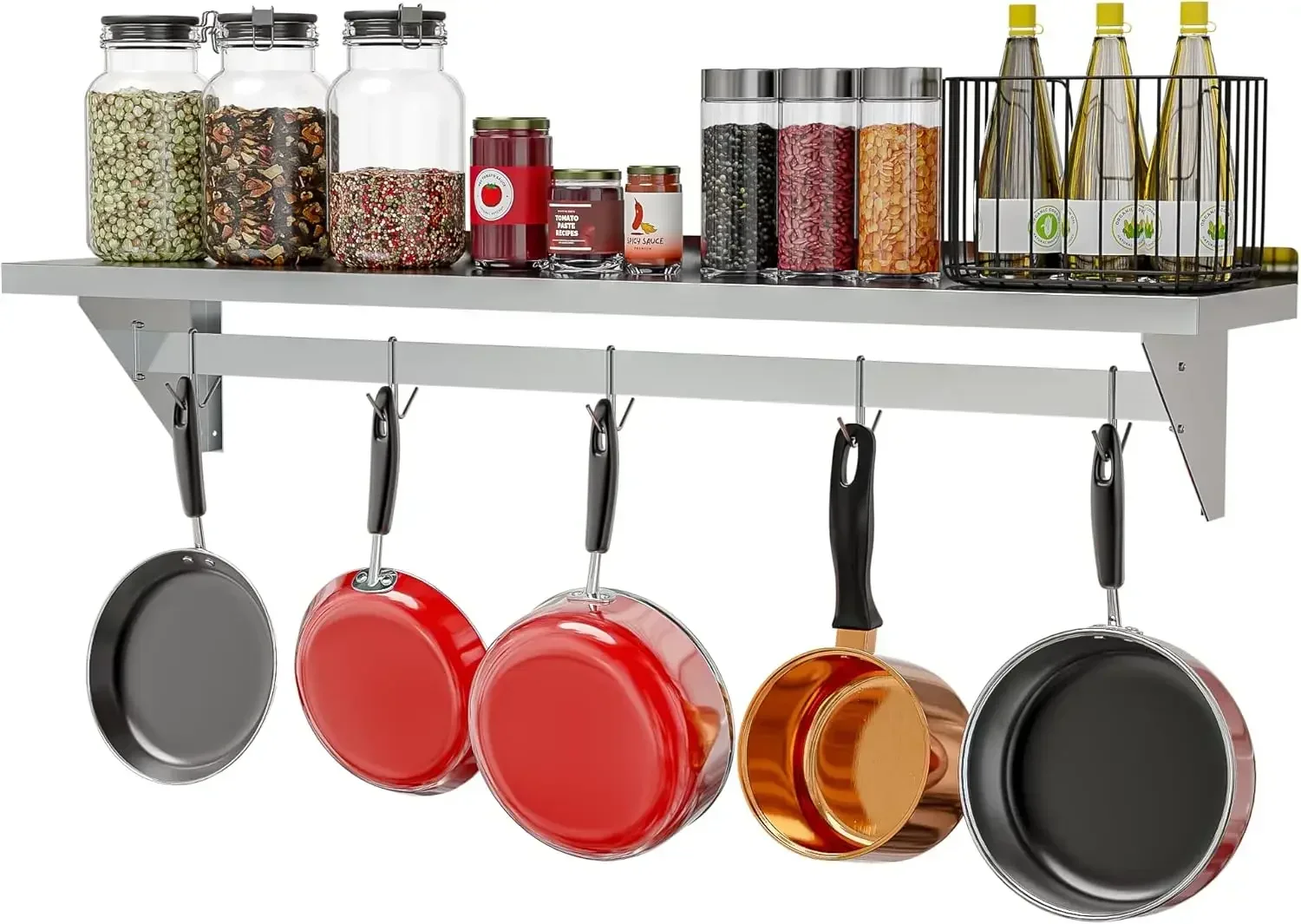Commercial Wall Mounted, Utens - Commercial Kitchen Utensil Storage recensione e prezzo